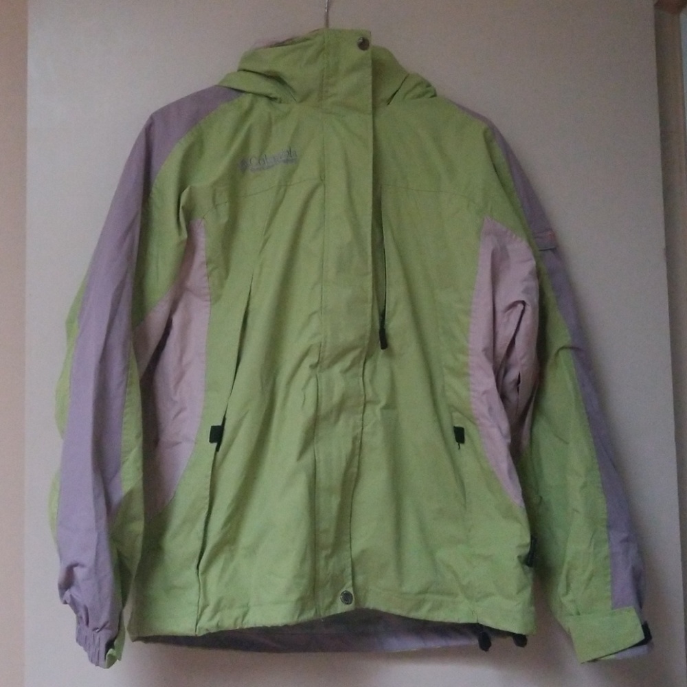 Columbia titanium omni tech dual layer jacket